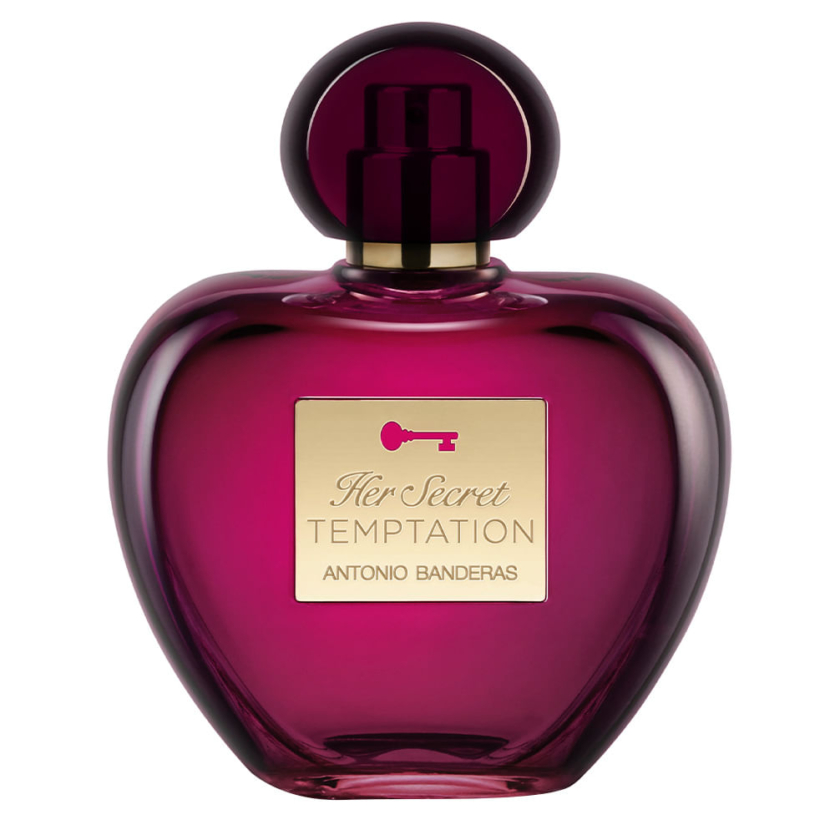 Kit Her Secret Temptation Antonio Banderas – Perfume Feminino 80ml + Desodorante Spray 150ml
