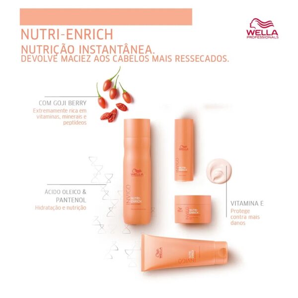 Wella Máscara de Nutrição Invigo Nutri-Enrich 150ml - Imagem 3