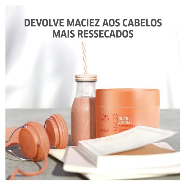 Wella Máscara de Nutrição Invigo Nutri-Enrich 150ml - Imagem 4
