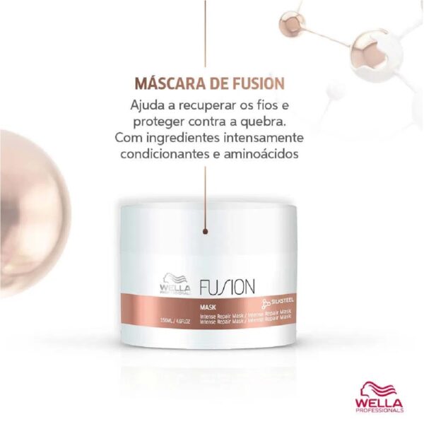 Wella Professional Fusion Máscara 500ml - Imagem 3