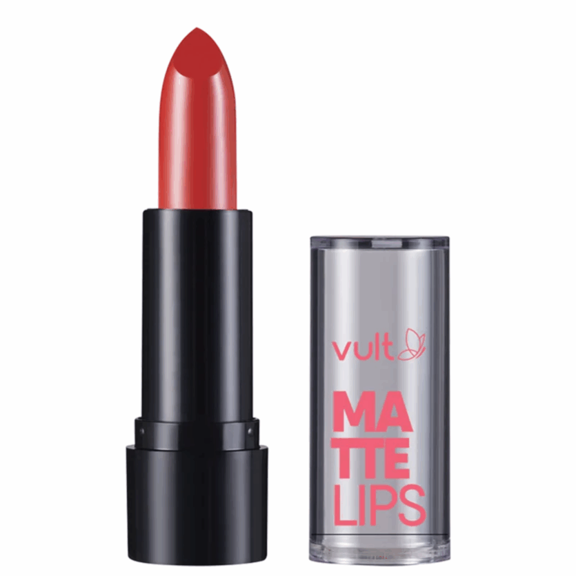 Vult Batom Matte Lips Vermelho Carmim – 3,8g