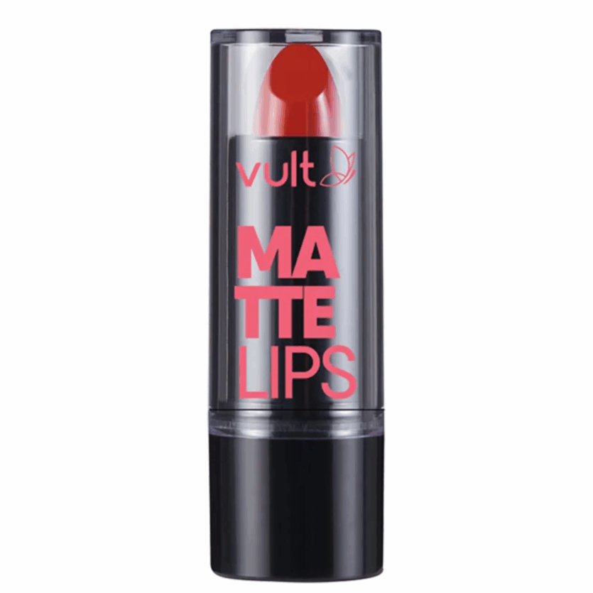 Vult Batom Matte Lips Vermelho Carmim – 3,8g