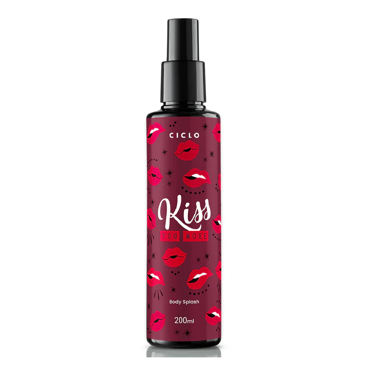 Kiss me More Ciclo Cosméticos Body Splash – 200ml
