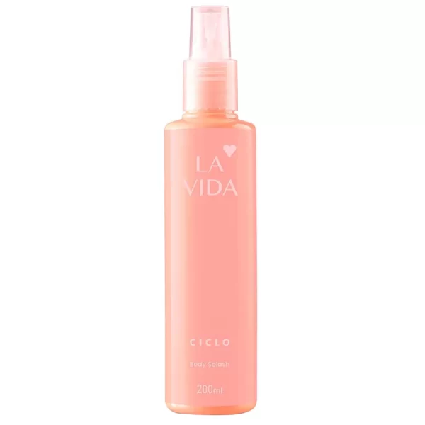 Body Splash Ciclo Cosméticos - La Vida - 240ml - Imagem 2