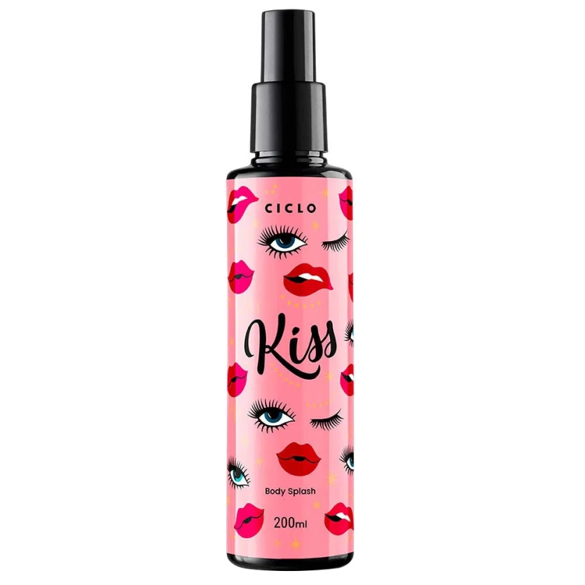 Kiss Ciclo Cosméticos – Body Splash Feminino 200ml