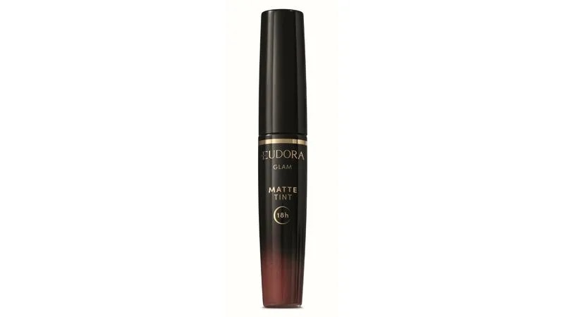 Eudora Glam Matte Tint Castanho Divino – Batom Líquido 4g
