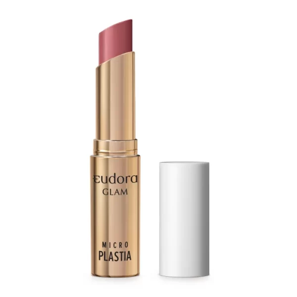 Batom Eudora Glam Micro Plastia -  Rose Delicado - Imagem 5