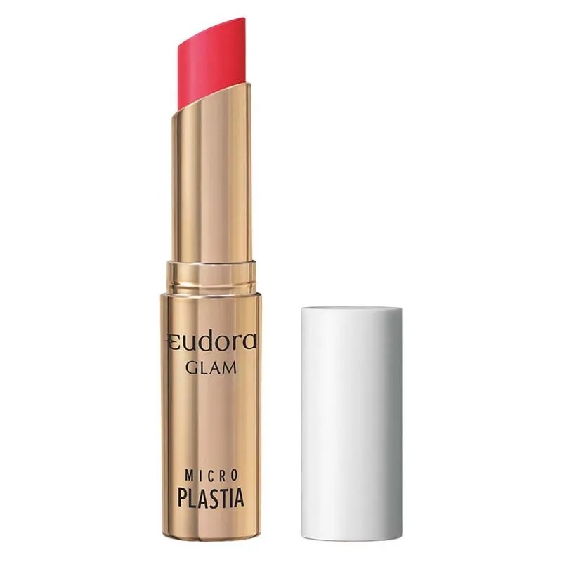 Batom Eudora Glam Micro Plastia – Scarlet Absoluto