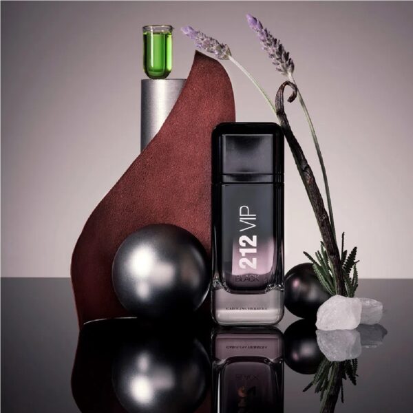 212 Vip Black Carolina Herrera EDP 50ml - Perfume Masculino - Imagem 3