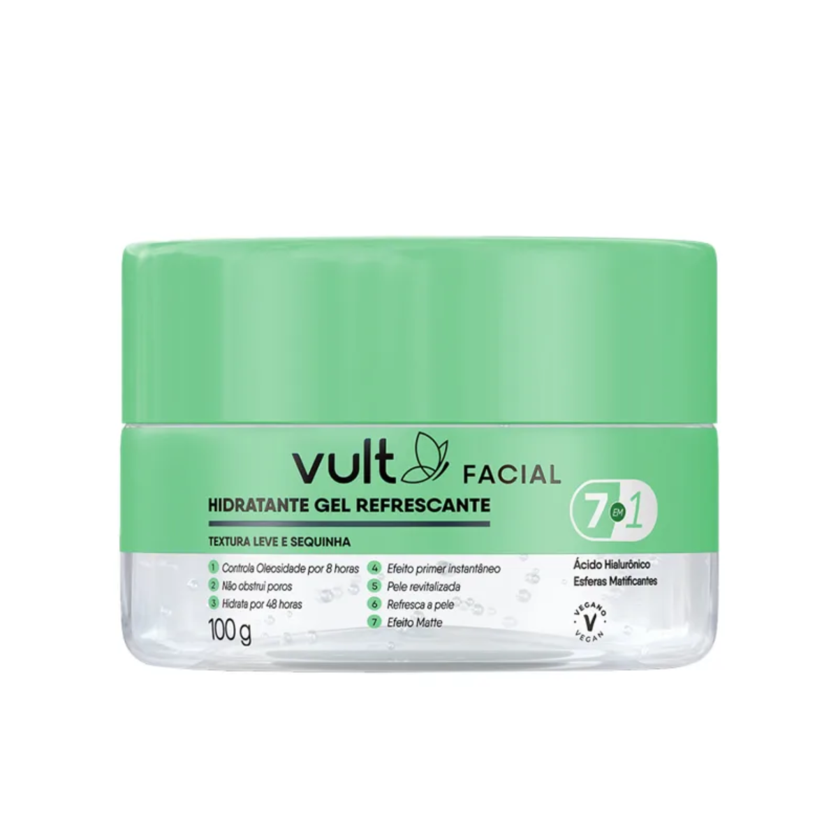 Vult Gel Hidratante Facial Refrescante - 100g