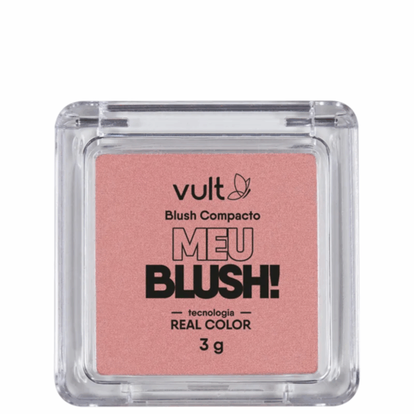Vult Meu Blush! Rosa Perolado - Blush Compacto - 3g - Imagem 2