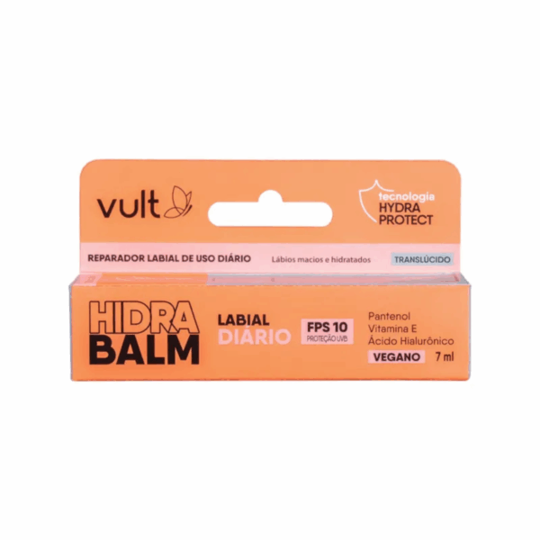 Vult Hidra Balm Reparador Labial Diário Translúcido FPS10 - Imagem 4