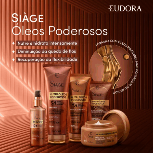 Siàge Condicionador Nutri Óleos Poderosos - 200ml - Imagem 2