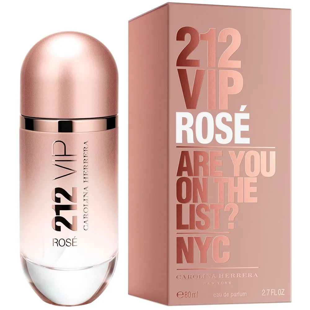 212 VIP Rosé Carolina Herrera Perfume Feminino EDP 80ml