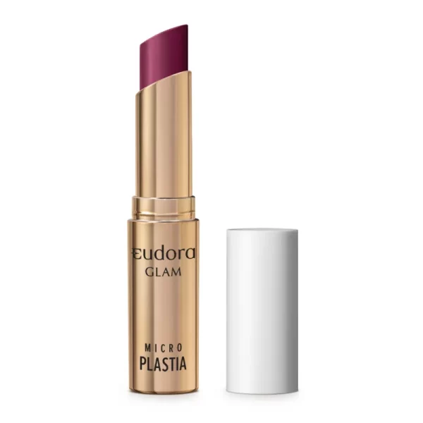 Batom Eudora Glam Micro Plastia -  Marsala Supremo
