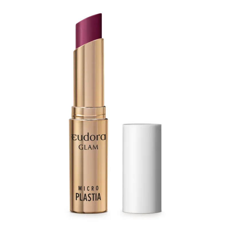 Batom Eudora Glam Micro Plastia -  Marsala Supremo