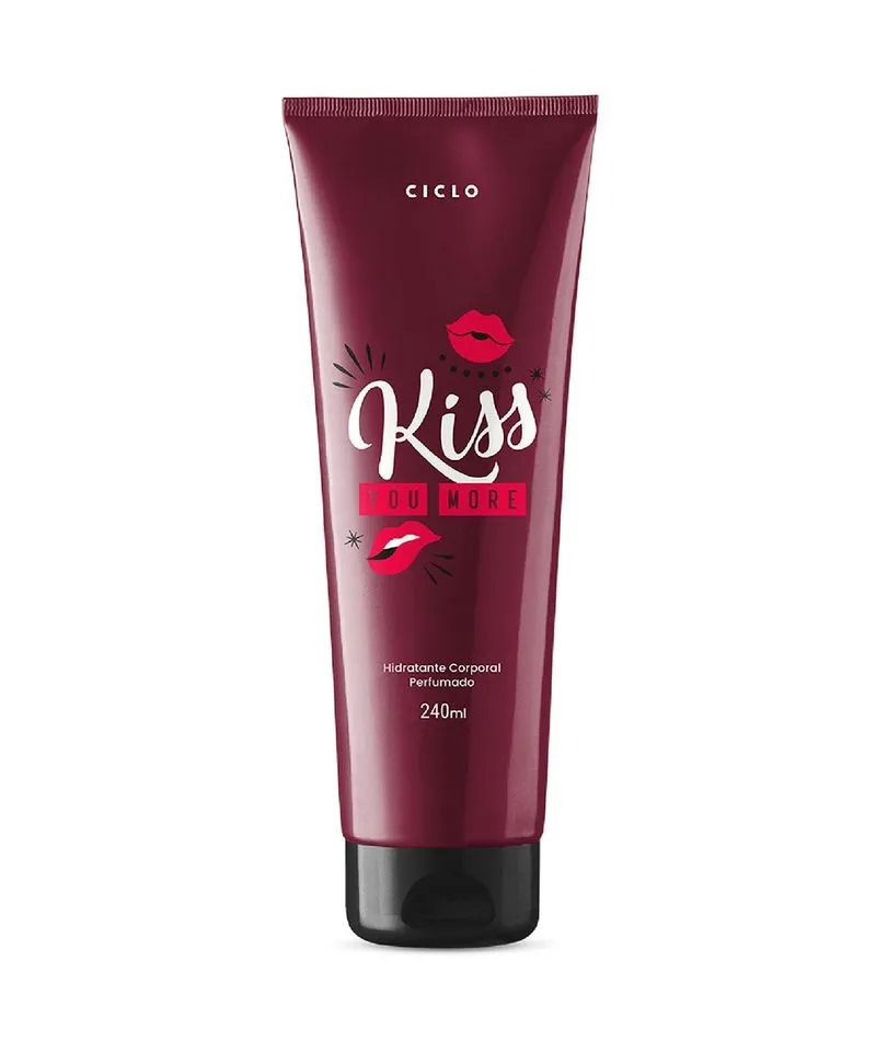 Ciclo Cosméticos Kiss Me More - Loção Hidratante Corporal 240ml
